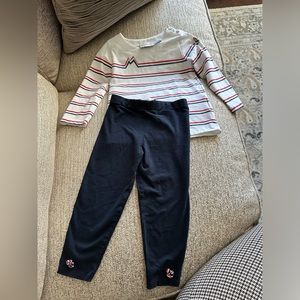2T Girls Moncler Two Piece Outfit